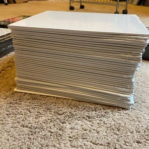 38 NEW 8x10” Canvas Panels